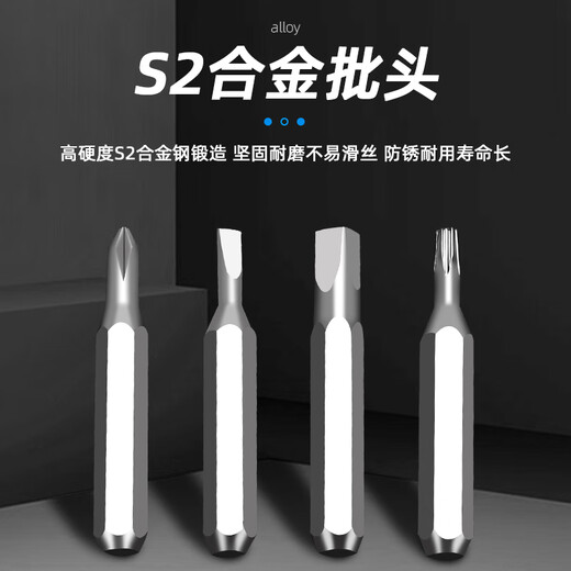 PUPAN Japaner Fukuoka kleiner Schraubendreher-Set Multifunktionskombination Kombination Haushalt universeller Präzision Super hartes Demontage Mobiltelefon Tool Präzisionswartungssatz [FO-9227] 128 Teile