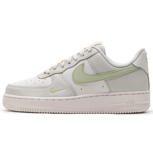 
Nike (NIKE) shoes for women's shoes Air Force 1 Air Force 1 AF1 lychee leather small white shoes casual shoes sports shoes IB3881-001 white and green 40
