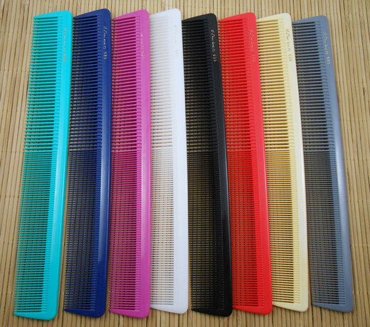 理发店专业长发梳子美发梳发型师专业689剪发梳卷发男女家用发廊 红色689