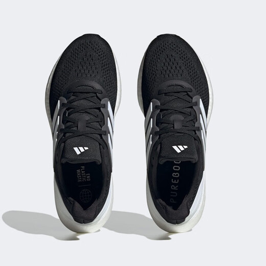 
Adidas men's shoes women's shoes sneakers Pure Boost cushioning rebound casual shoes lightweight breathable running shoes IF4839/PUREBOOST/Black and White 42