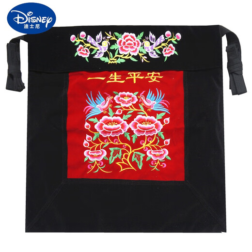 Disney (Disney) Yunnan Turtle enfant à l'ancienne Guizhou Baby Strap Tissu Sichuan Baby Back Fan Back Style Coton Coton Rich Peony