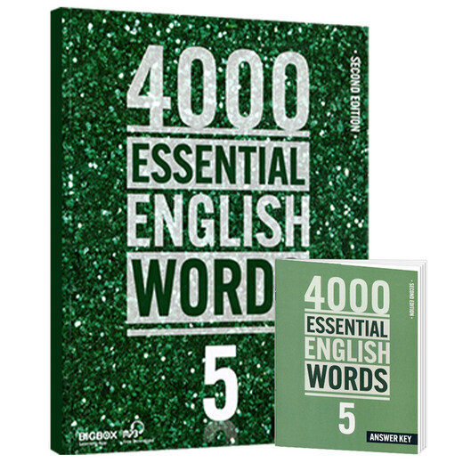 进口原版2022新版 4000Essential English Words 5级常见词英语小学单词教辅书剑桥雅思核心词汇初级4000词典 小学礼物 小学教辅