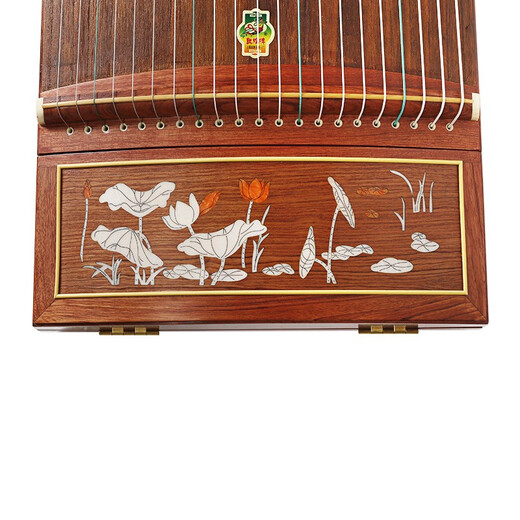 Brand Dunhuang Dunhuang Guzheng 696d Double Crane Chaoyang Serie Beginner Adulto Grading Guzheng Qin Shanghai National Musical Instrument Factory 1 694L Lotus (conjunto completo de accesorios)