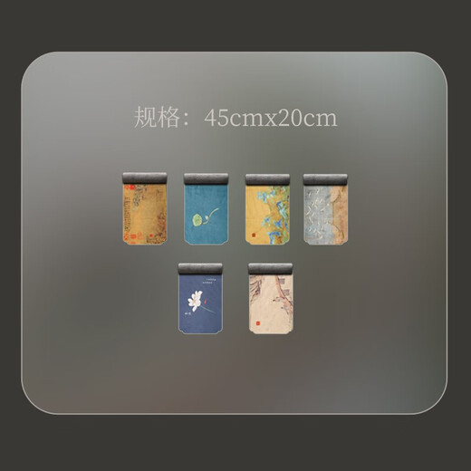 Shangyanfang large tea towel tea cup tea mat Chinese tablecloth pot absorbent tea towel tea set cover tea cloth rectangular painted-Peach Blossom Spring tea towel