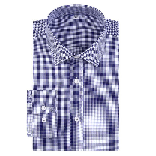 Talentosa yijia camisa de manga larga para hombres algodón puro dp gratis planchado de mediana edad y jóvenes a rayas del comercio delgado de ajuste delgado