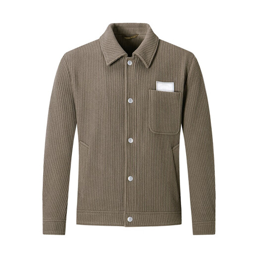 Septwolves woolen jacket men's autumn and winter woolen woolen jacket, wide, thick, warm, loose business casual jacket