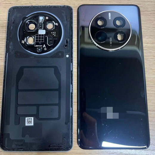 Suitable for Huawei mate50pro original disassembly back cover assembly mobile phone original rear glass shell battery cover Mate50pro-Yaojin black