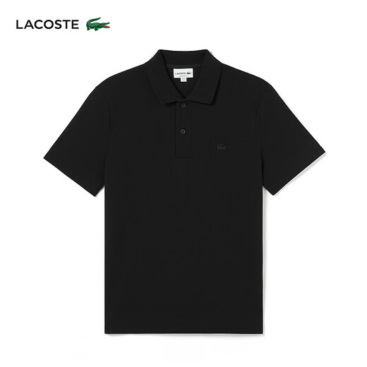Lacoste French Crocodile Herren Mode pendeln einfache lockere lässige klassische klassische Kurzärmel-Polo-Hemd PH6232 031/Black L 5
