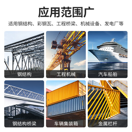 Champs Elysees alkyd anti-rust paint red 13kg safe alkyd anti-corrosion paint color steel tile anti-rust paint anti-corrosion paint door and window equipment steel structure bridge paint