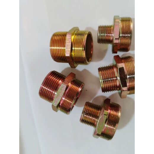 Explosion-proof flexible hose reducing joint M20M14*15M30M36NPT galvanized carbon steel external wire conversion joint (M30*1.5 external wire) to M20*1.5 external wire