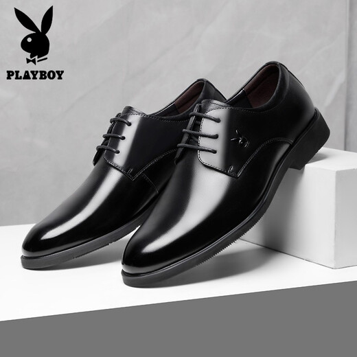 Zapatos de cuero playboy negocio para hombres ropa formal de resorte de primavera de primavera