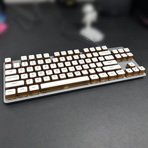 Logitech K835 Механическая клавиатура 84 клавиши проводной клавиатуры игры E-Sports Клавиатура Клавиатура Клавиатура Клавиатура TTC K835 ICE CAFE версии Green Axis