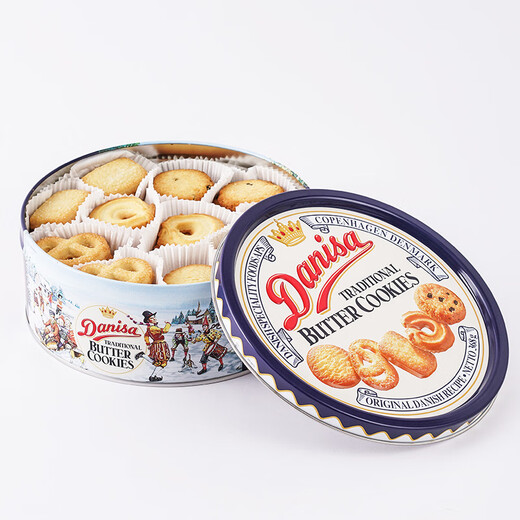 Crown (danisa) Danish cookies gift box 368g casual snacks group purchase stocking up gifts imported from Indonesia