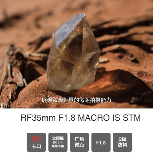 Canon RF lens EOS R RP R5 R6 dedicated full-frame lens RF 35F1.8 macro fixed focus lens official standard