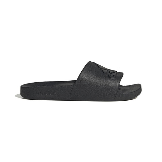 Adidas ADILETTE AQUA男女同款情侣黑武士运动休闲拖鞋 IF7371 44.5