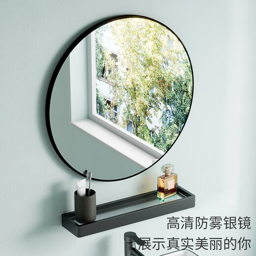 惠利得定制挂墙式洗手盆陶瓷小户型卫生间台盆阳台洗脸盆小洗手池洗漱台 白盆4837+龙头