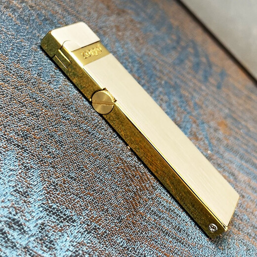 ZORRO佐罗纤巧超薄煤油打火机 创意个性725小细条刻字送男友情人节礼物 金拉丝标准版