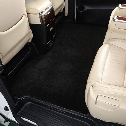 森用23/24款传祺M8宗师大师版中排脚垫地毯g二排商务车内饰改装配件 中排12040尺寸紫色