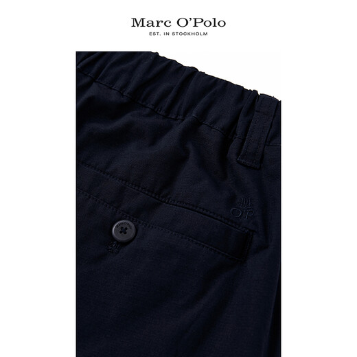 Marc O'Polo /MOP 春季新款男士高腰宽松防风工装风束脚裤长裤 藏青898 33 /180 88A