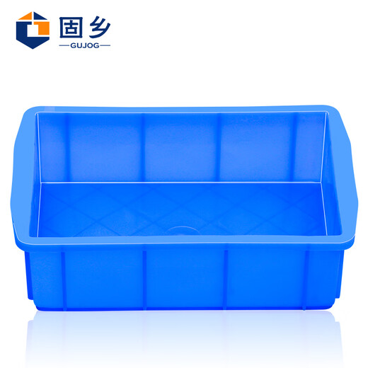 Guxiang thick plastic small square box parts box screw classification box storage storage box X2# blue 200*130*65mm 3 pieces