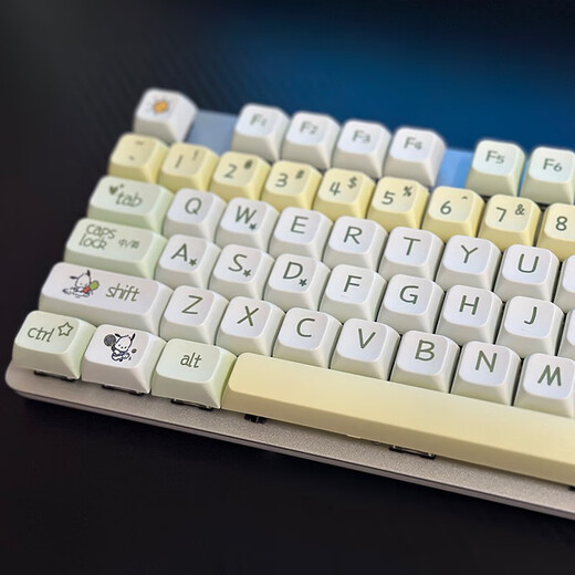 Logitech (Logitech) K845 Mechanische Tastatur, Tastatur in voller Größe, E-Sport-Spiel leuchtet Tastatur, Hühneressen-Tastatur, Punk-Retro-Tastatur Peripherie-Computer Notebook Urlaubsgeschenk, K845 Pacha Dog-Tee-Shaft