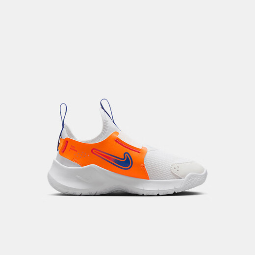 NIKE 耐克男女童易穿脱运动鞋FLEX RUNNER 4儿童一脚蹬休闲公路跑鞋 FN1449-101 27 【建议脚长16cm】