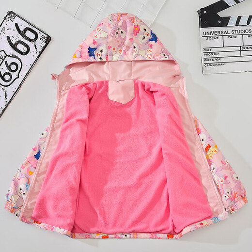 G.Duckkids ropa para niños chaquetas para niñas chaquetas de primavera y otoño para niños a mediados de los niños de otoño e invierno de otoño e invierno de terciopelo