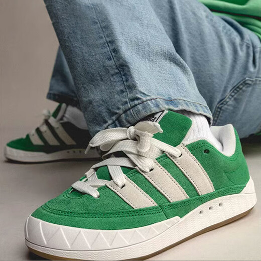Adidas casual shoes men's shoes 2025 new summer Clover sneakers shark upper bread shoes shoes ID0847 GZ6202 green 42