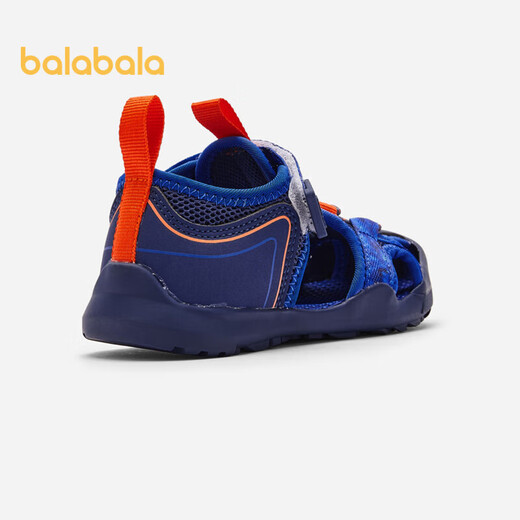 Balabala children's shoes children's sports sandals boys beach shoes 2024 summer toe shoes Velcro 208224140204