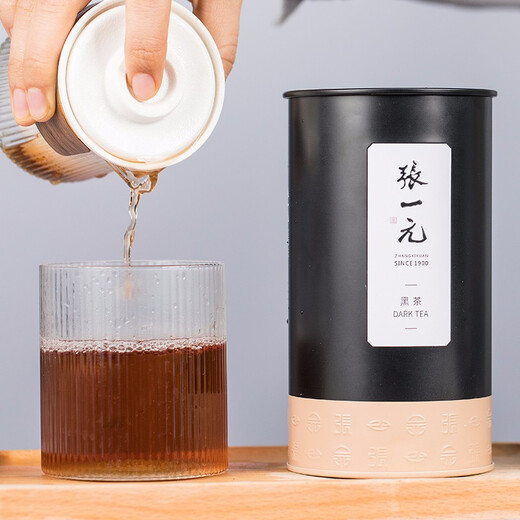 张一元普洱茶（尚品）茶叶浓香型熟茶新茶古树茶黑茶茶礼一级150g罐装