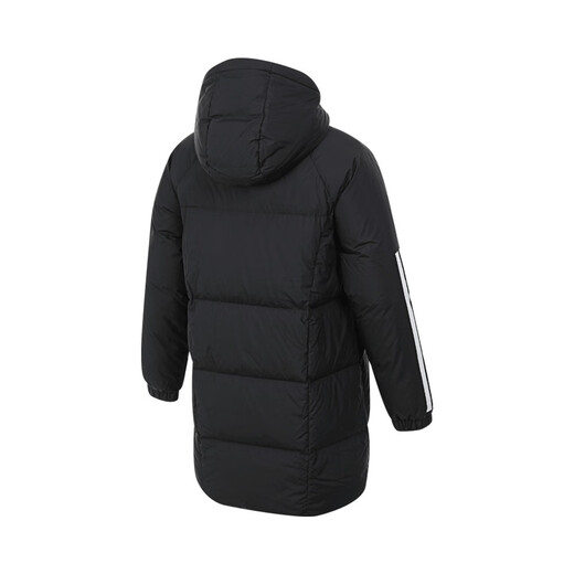 Adidas adidas Frauen Winter Long Duck Down 600 Puff Black Kapuze Down Jacke jg3855 xl