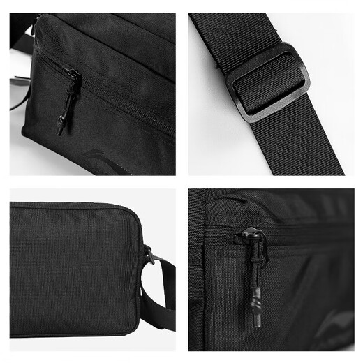 Li ning oblique écart de coussin masculin sac à bandoulière pour hommes sac à aisselle pour femmes sac de navette sac à vélo extérieur sac de transport sac de voyage sac de voyage