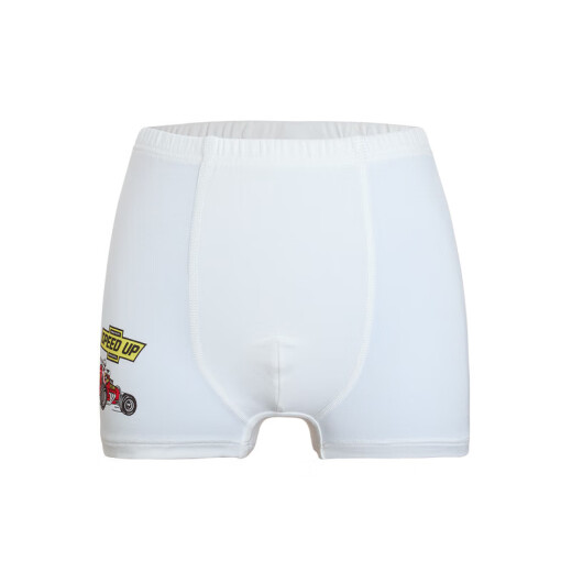 Aimer kids爱慕儿童男孩立裆莫代尔中腰平角内裤3条装AK223B675赛车条纹100