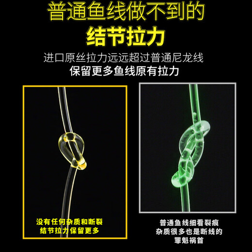 Deng Gang recommends the main line of fishing line imported from Japan, super soft, non-winding line, tensile nylon line, sea rod fishing line, golden main line, return if not satisfied, 220 meters, No. 1.2