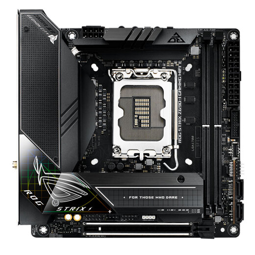 华硕（ASUS） ROG Z690 H610迷你ITX电脑主板支持酷睿12代CPU处理器 ROG  Z690I GAMING WIFI D5
