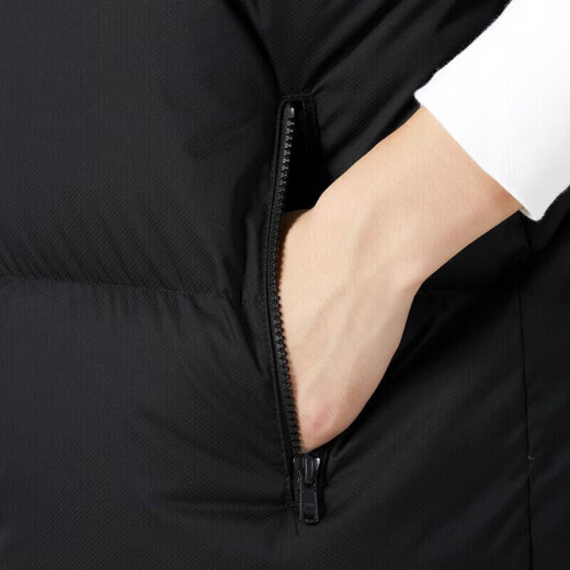 耐克（NIKE）棉服马甲外套男装2023冬季新款运动服户外防风保暖背心休闲上衣 FB7374-010黑色 S