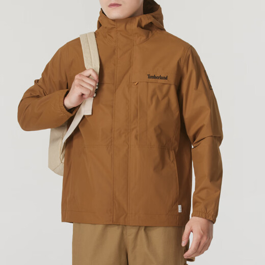 
Timberland Timberland men's autumn and winter outdoor hiking mountaineering jacket windproof workwear hooded hard shell jacket A695W A695WEH2//Dark wheat color S/170