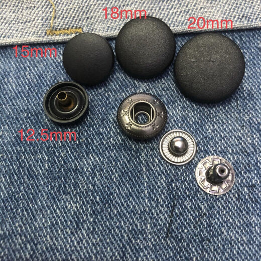 Haojinju Home Rost-Probon-Hose Schnappknöpfe Metal Mutter-Kind-Tasten versteckte Knöpfe Schuluniformknöpfe Vierfache Knöpfe Unsichtbare Schnappknöpfe Weiß (10 Sätze plus Werkzeuge) 20mm831