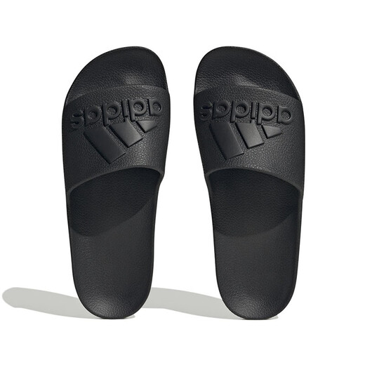 Adidas ADILETTE AQUA男女同款情侣黑武士运动休闲拖鞋 IF7371 44.5