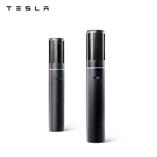 Tesla (Tesla) official TeslaMic wireless two-person car microphone outdoor karaoke entertainment ktvmodel3/y/s/x TeslaMic car microphone