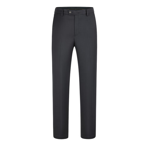 YOUNGOR trousers men's autumn and winter young men's trousers wool blended fabric formal trousers mall same style Navy YCXW315625FWA 34 175/84A