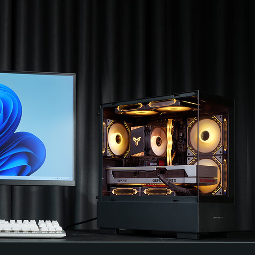 Colorful Family Bucket i5 12490F/14490F Colorful RTX5060 5060Ti 5070 gaming desktop assembly computer console game machine DIY assembly machine with five i5 12490F+RTX 5060 Ti