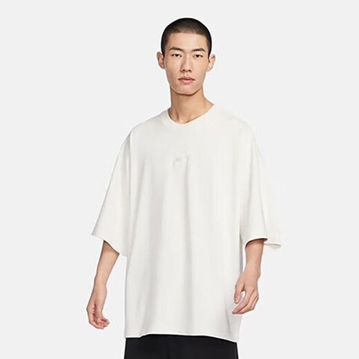 Nike T-shirt men's summer new sportswear back AJ shoes pattern cotton breathable comfortable casual short-sleeved top FB9767-030 L