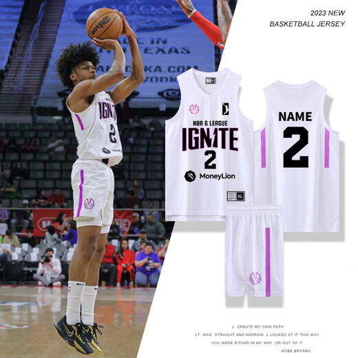 Chaolei American Jersey Personalización para la competencia masculina de los estudiantes universitarios Uniformes impresos personalizados, chalecos transpirables, uniformes de baloncesto femenino establecido 897-White 2XL (altura recomendada 170-175 cm)