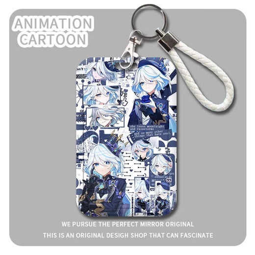 
HEZHI Genshin Impact Water God Funinga Card Set Student Campus Cards and Medium Cards School Cards and Certificate Sets with Lanyards Funinga z15278 [Single Card Sets]