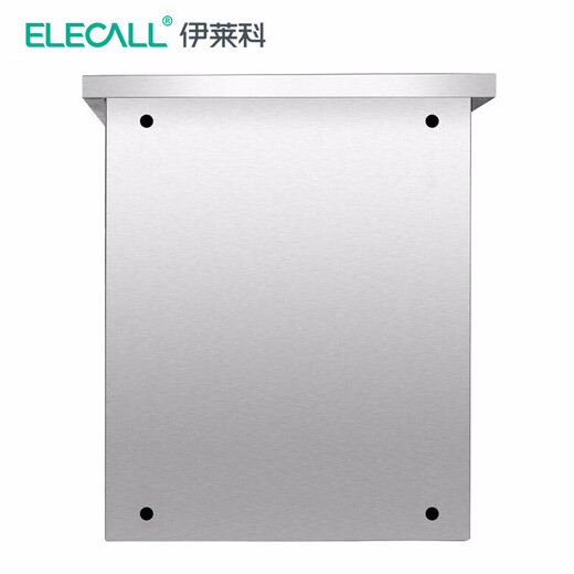 ELECALL distribution box 300*400*180mm-201 outdoor stainless steel waterproof monitoring box charging box electrical control box (station) 0.5mm hand lock without printing