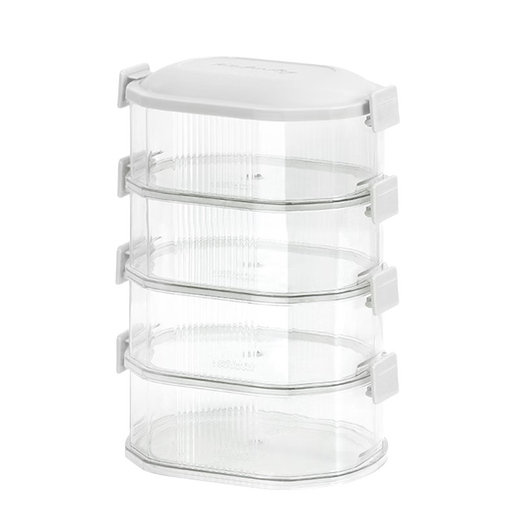 Aomeiyou seasoning box seasoning box spice box seasoning bottle seasoning jar seasoning jar storage container sealed jar 4 layers