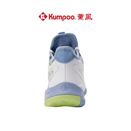 Xunfeng (Kumpoo) Badminton-Schuhe für Männer und Frauen professionelle Sportschuhe Xunfeng Houyi atmungsaktiven schockabsorbierenden und Anti-Schlupf-Verschleiß-resistenten KH-G826 Houyi KH-G826-White/Grey Blue/Green 42 (270 mm)