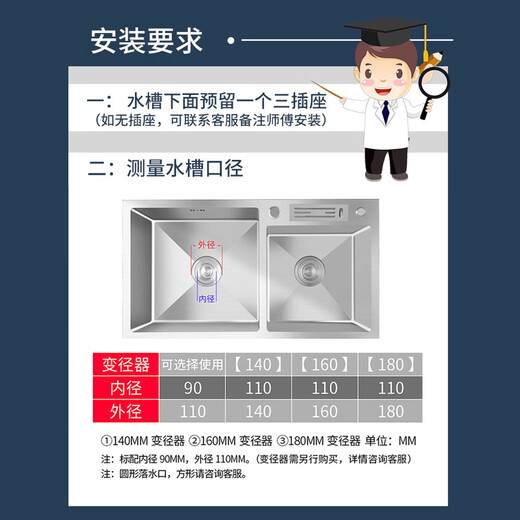 Hurma Hurma Hurma FD-723E kitchen waste disposer 800w DC motor German Hurma Hurma FD-7 kitchen waste disposal