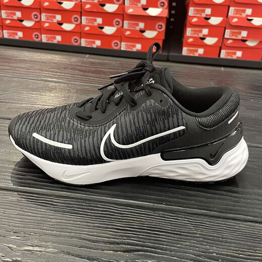 Nike (Nike) zapatos para hombres Summer Renew Run 4 Sports Shoes Cojudantes Zapatos para correr Ligerosas transpirables Dr2677 DR2677-002 42
